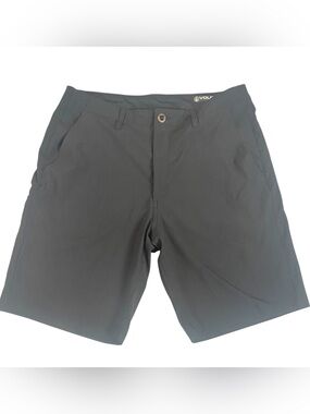 Volcom Surf & Turf Hybrid Shorts Black 4-Way Stretch Size 34